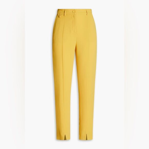 DVF DIANE VON FURSTENBERG Wilder Syllo crepe tapered pants - Picture 2 of 11